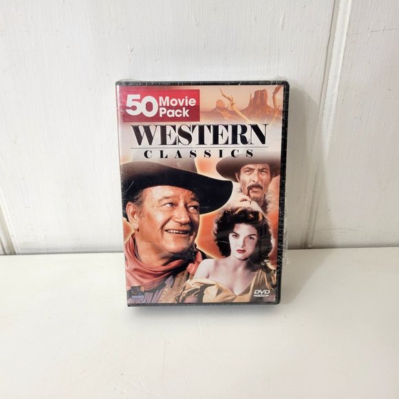 Western Classics DVD 50 Movie Pack NIP - Picture 1 of 4